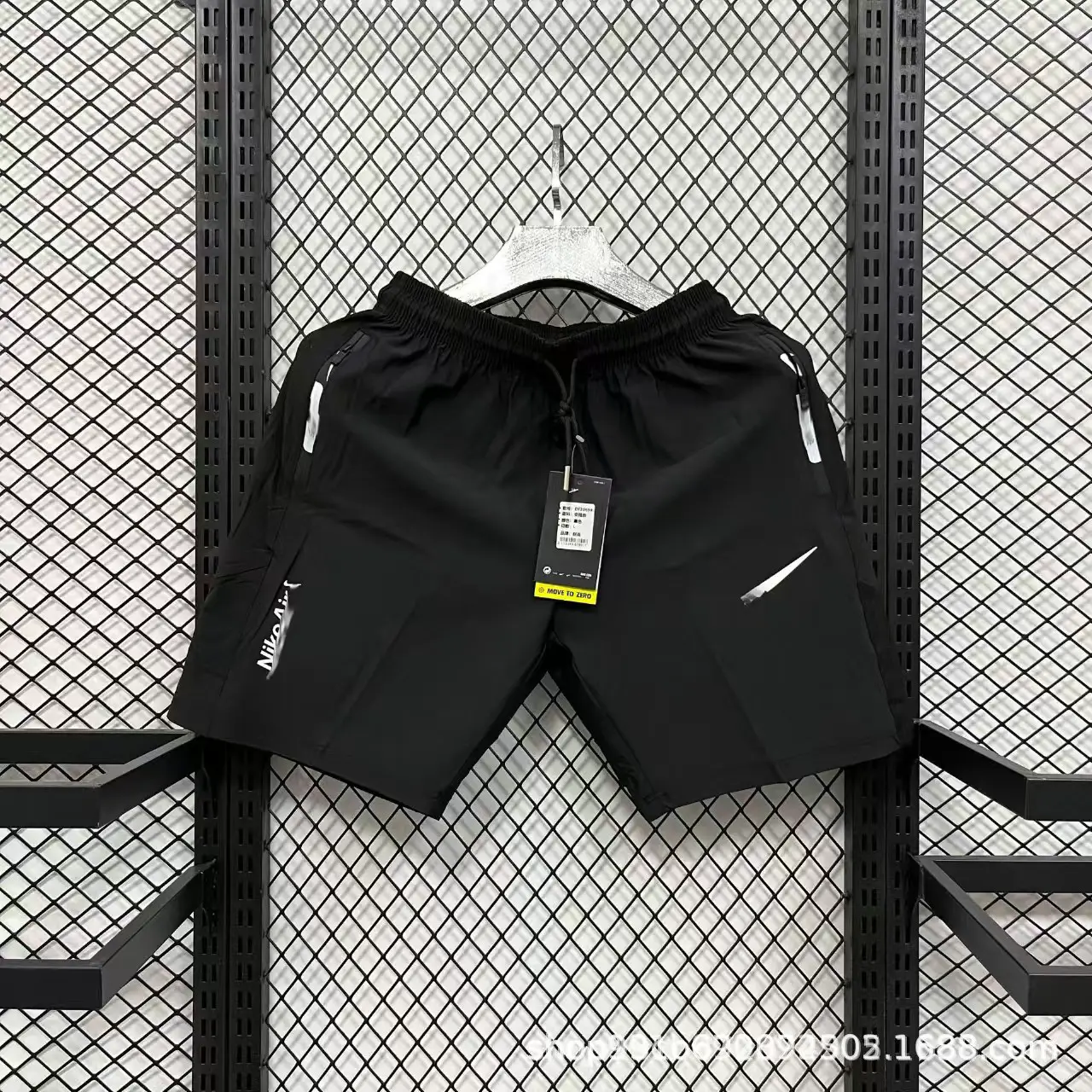 Casual Sports Quick-Drying Five-Point Pants Unisex Couple Style Summer Breathable Drawstring Elastic Waist Fashion Shorts Elastic Trendy