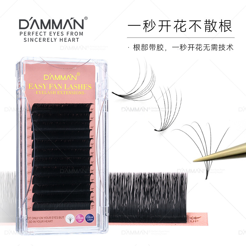 Velvet Eyelashes Soft Thick Cartoon Natural Matte Handmade Blossom Eyelashes Not Shrink Flowers Not Root