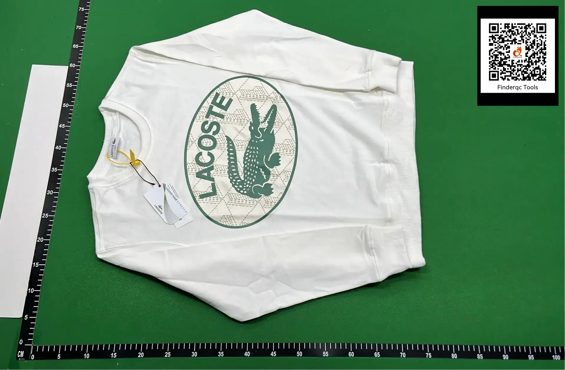 Lacoste Crewneck Sweatshirt White