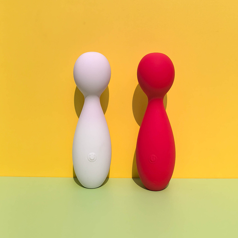Female Adult Sex Toys Liquid Silicone Mini Av Stick Vibrating Massager Sex Toys Vibrator