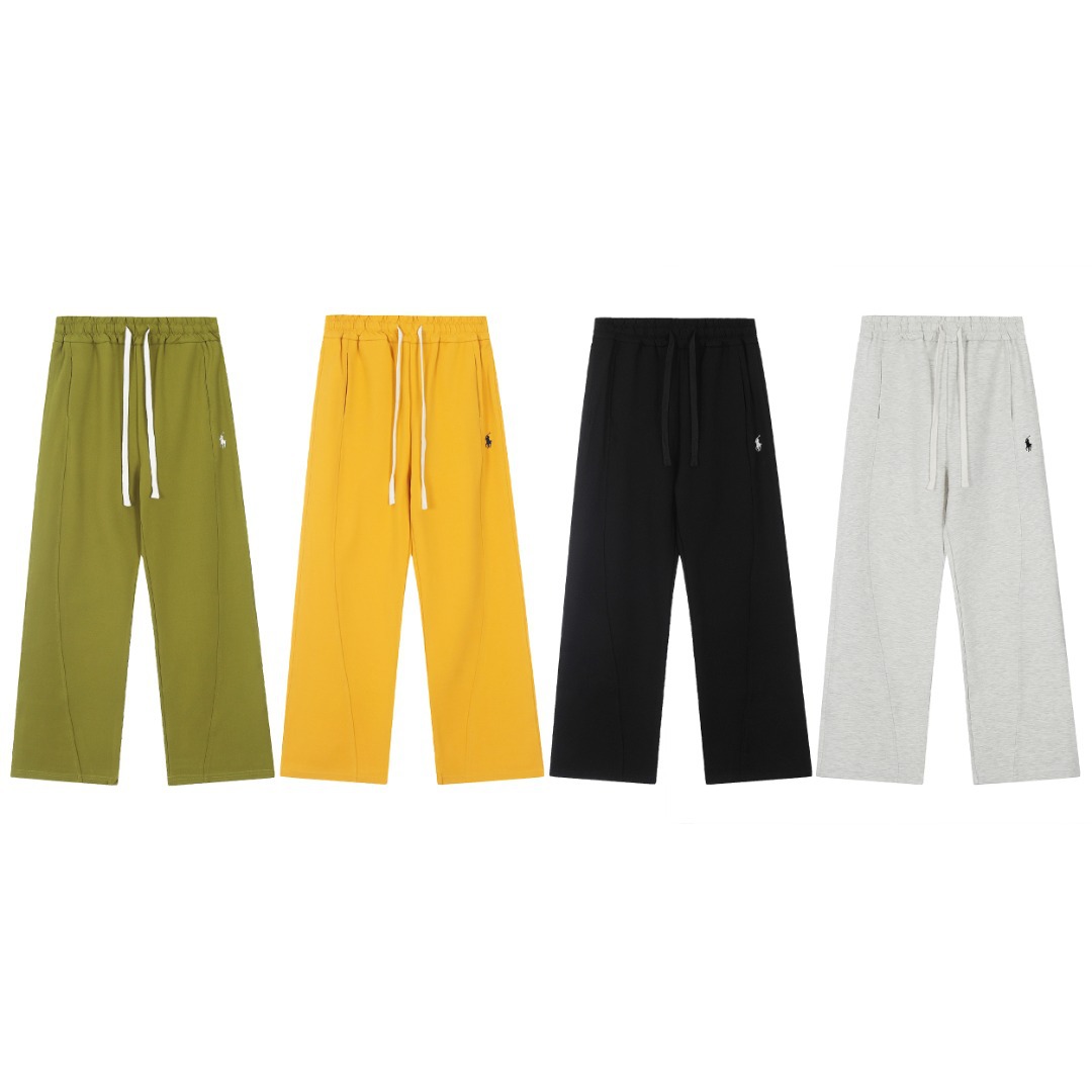 Summer New Style Casual Pants with Loose Design, Niche High Street Wide-Leg Pants, Ins Street Fashion Brand Floor-Length Pants