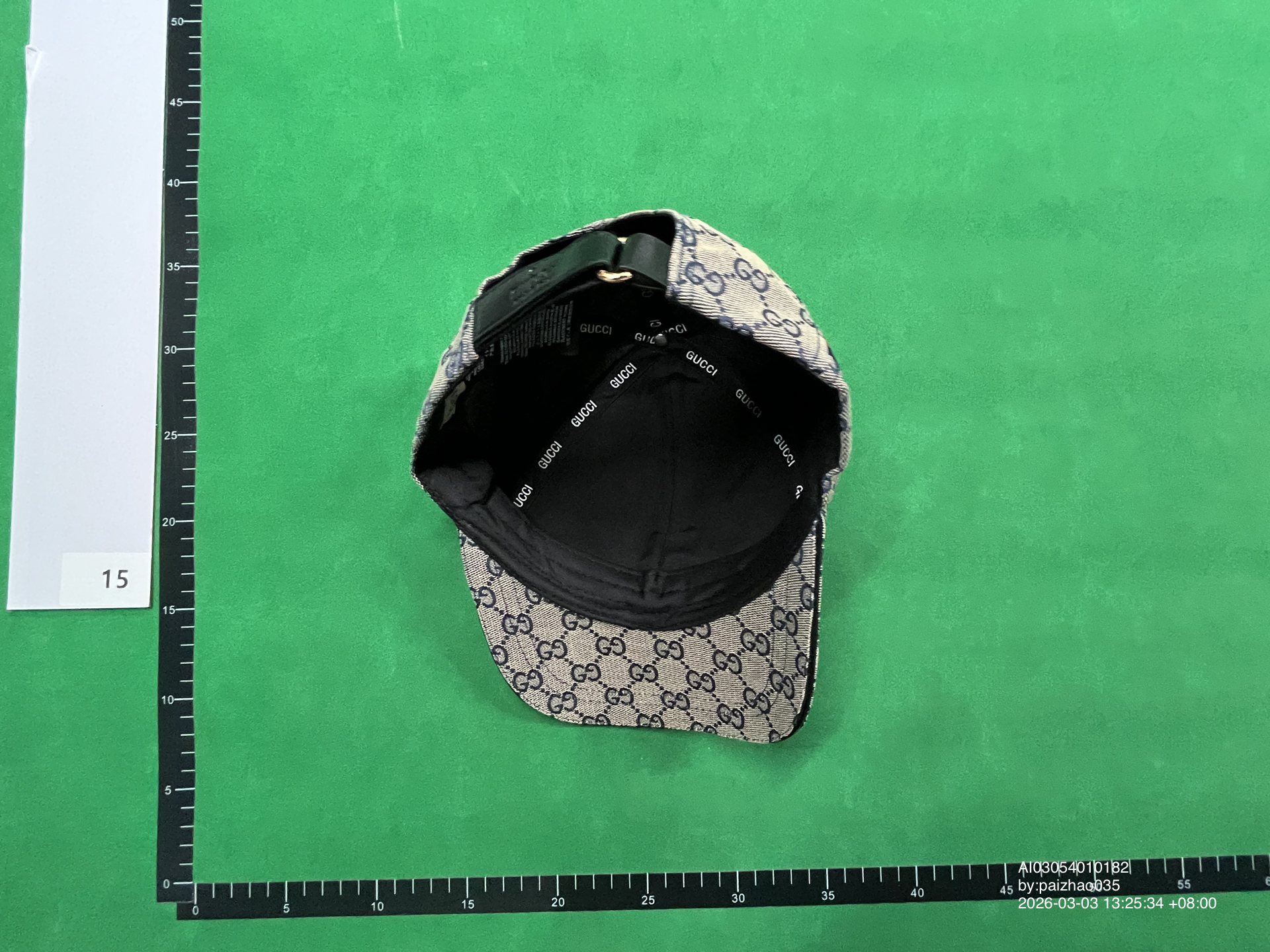 Gucci GG Canvas Baseball Cap QC