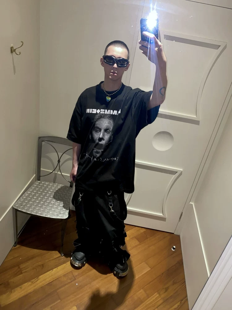 K Jiamade Spot Vtm 2018 Rammstein Tee German Tank Short Sleeves