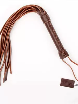 Brown Leather Whip, Small Whip, Loose Whip