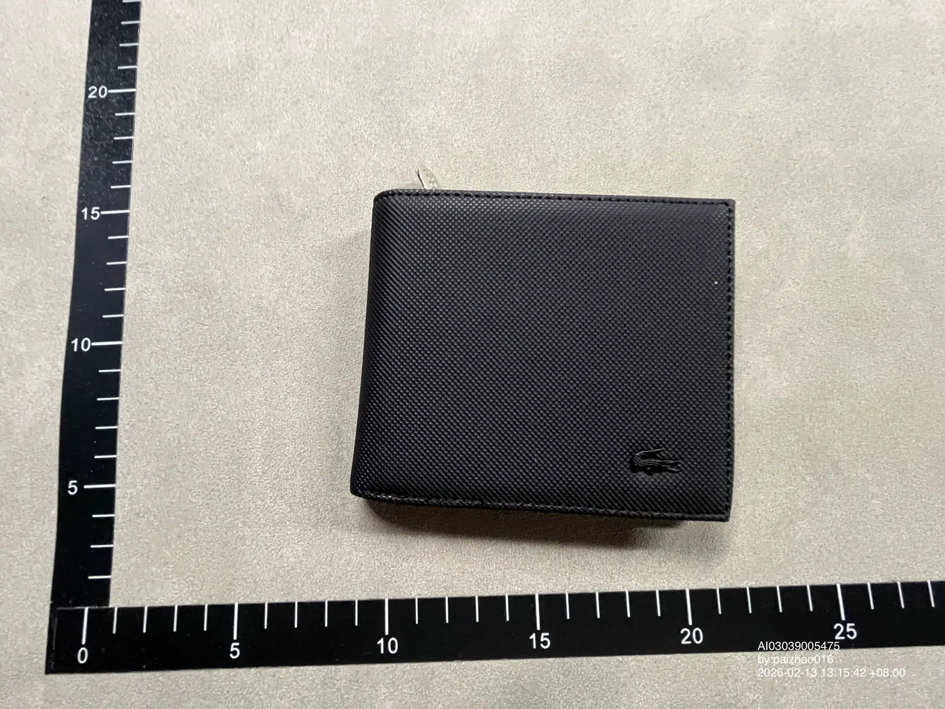 Lacoste Bi-Fold Wallet Black