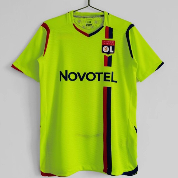 Popular Retro Lyon Sports Short-Sleeved Jersey Football Uniform Fan Version Football Jersey