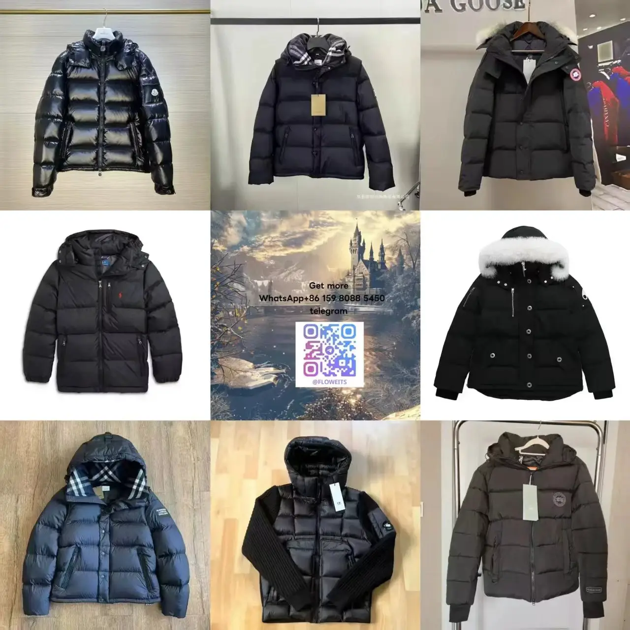 LS99 - Winter warm down jacket (highest quality)