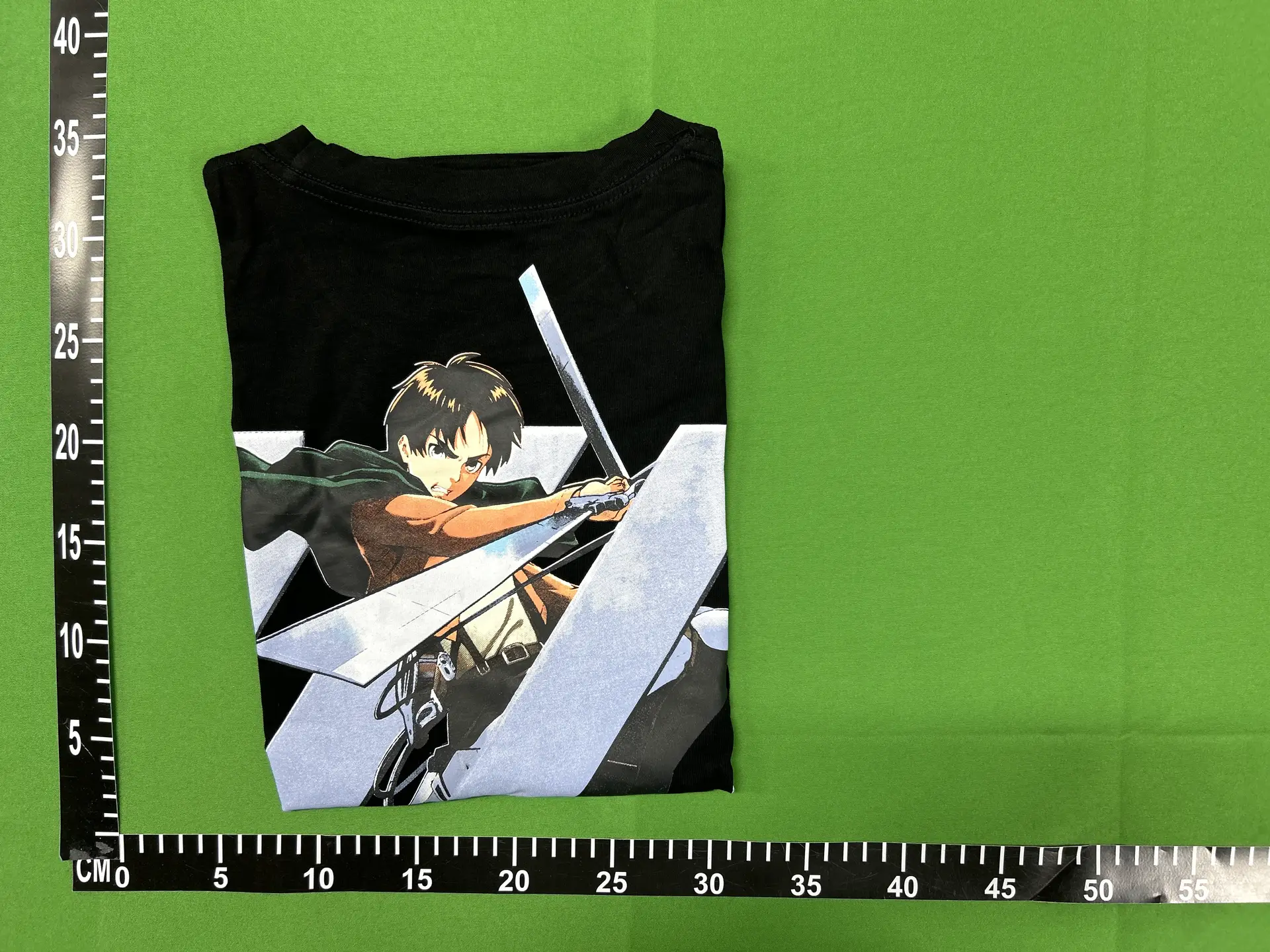 European and American trend YOONGLA oversized T-shirt alliance Attack on Titan jogging fitness pure cotton short sleeved shirt