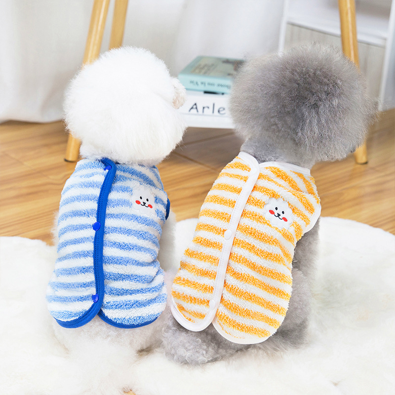 21 New Pet Autumn and Winter Clothes Teddy Memory Fleece Jacket for Small and Medium-Sized Dogs Arctic Fleece Pet Clothing
