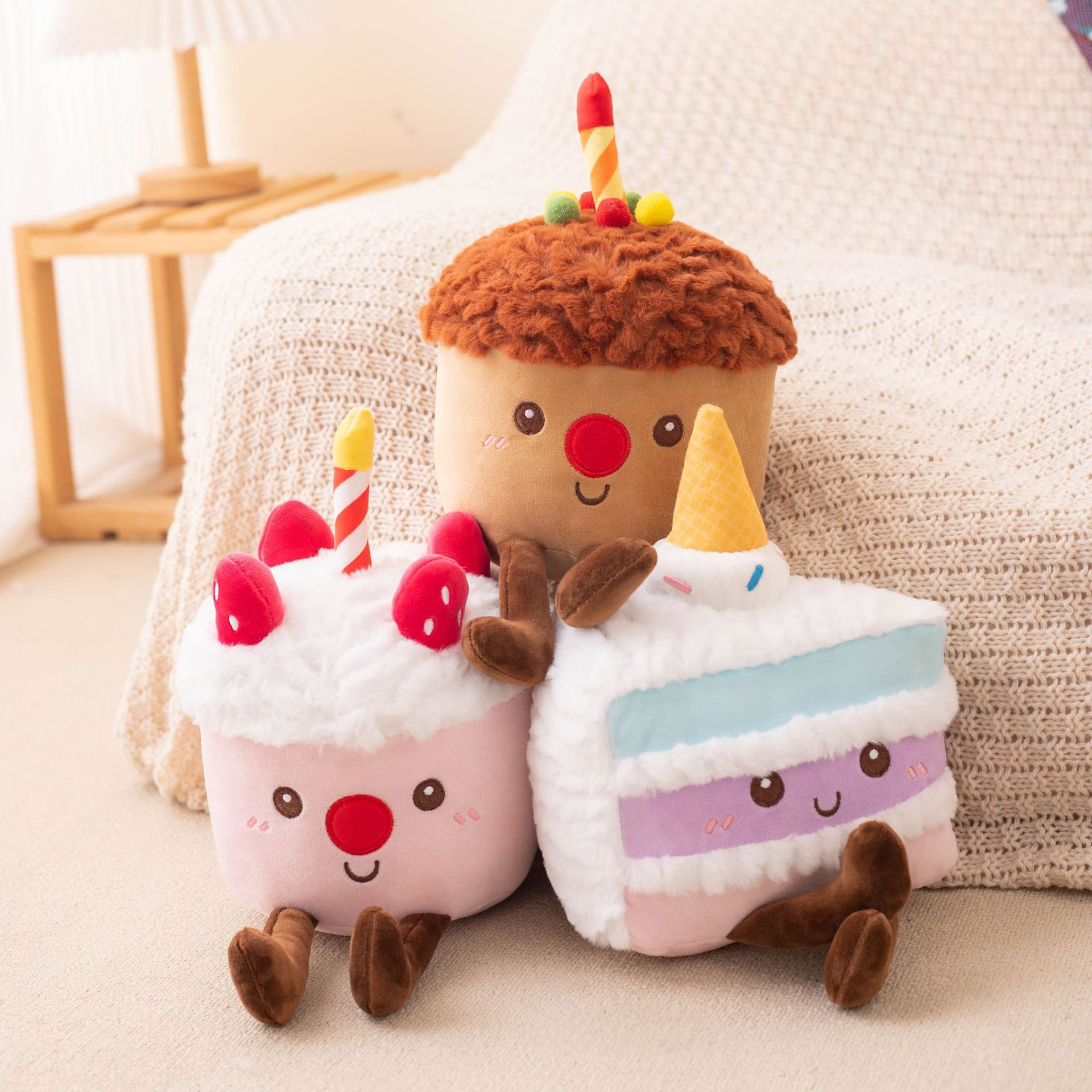 Vigor Cream Cake Doll Cute Plush Toy Children Doll Home Decoration Decoration Creative Birthday Gift