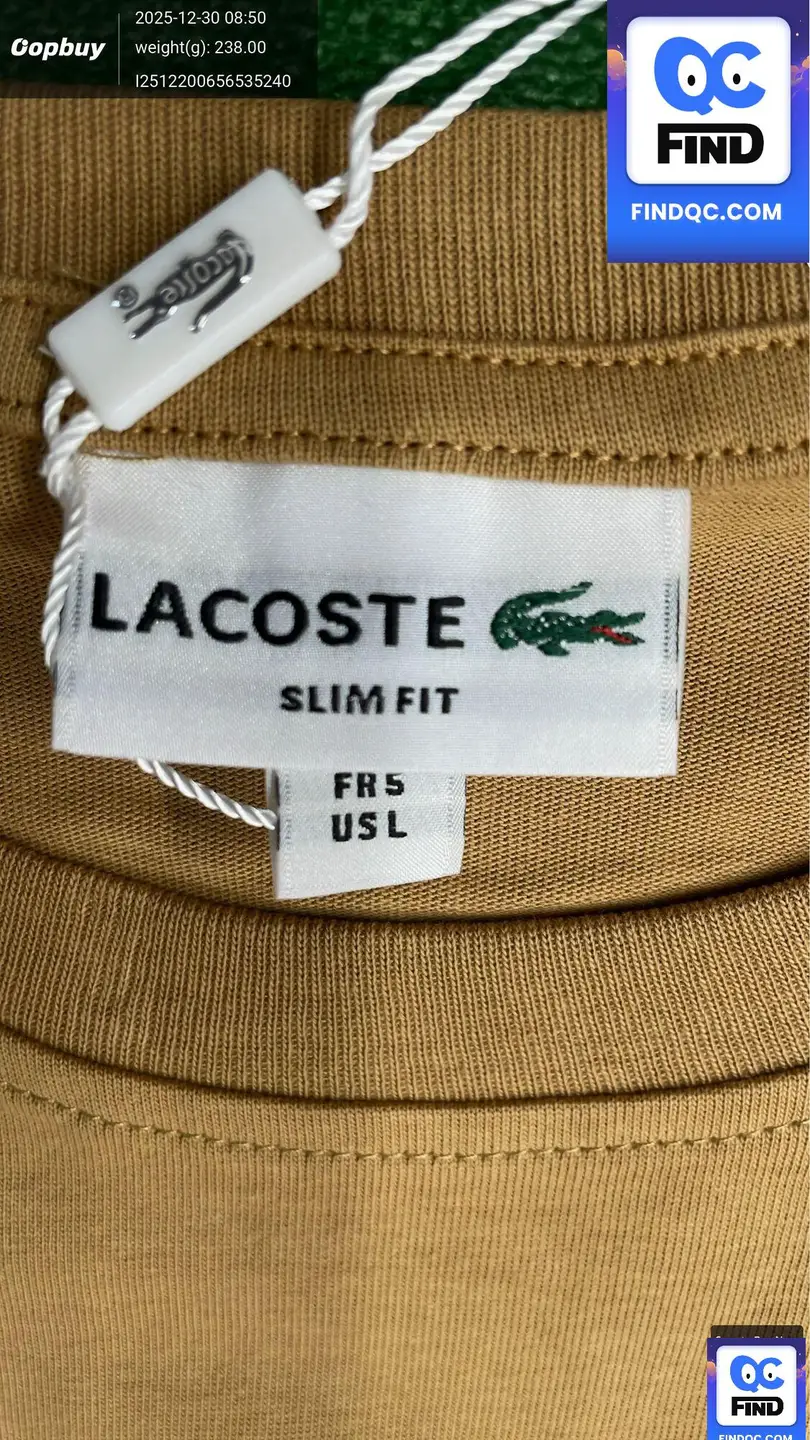 L*co*ste T-shirt w2crep.com