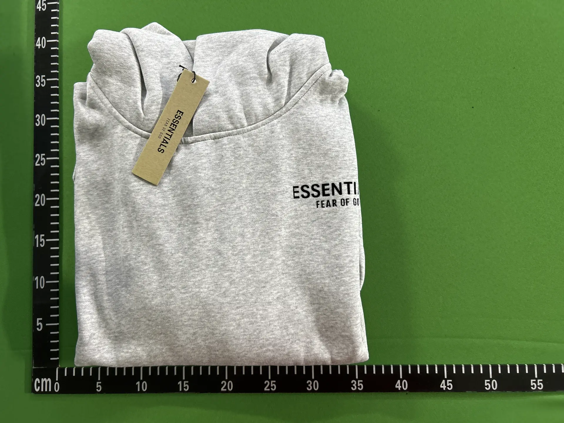 Fear of God Essentials Hoodie Light Heather Grey
