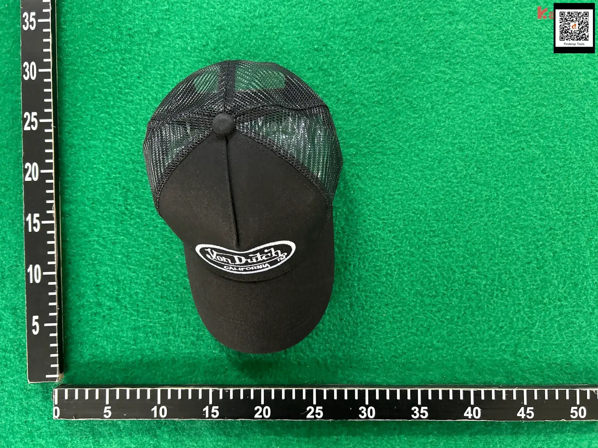 [Foreign trade explosions] VON baseball cap letters sunscreen mesh embroidery DUTCH truck driver hat TEMU