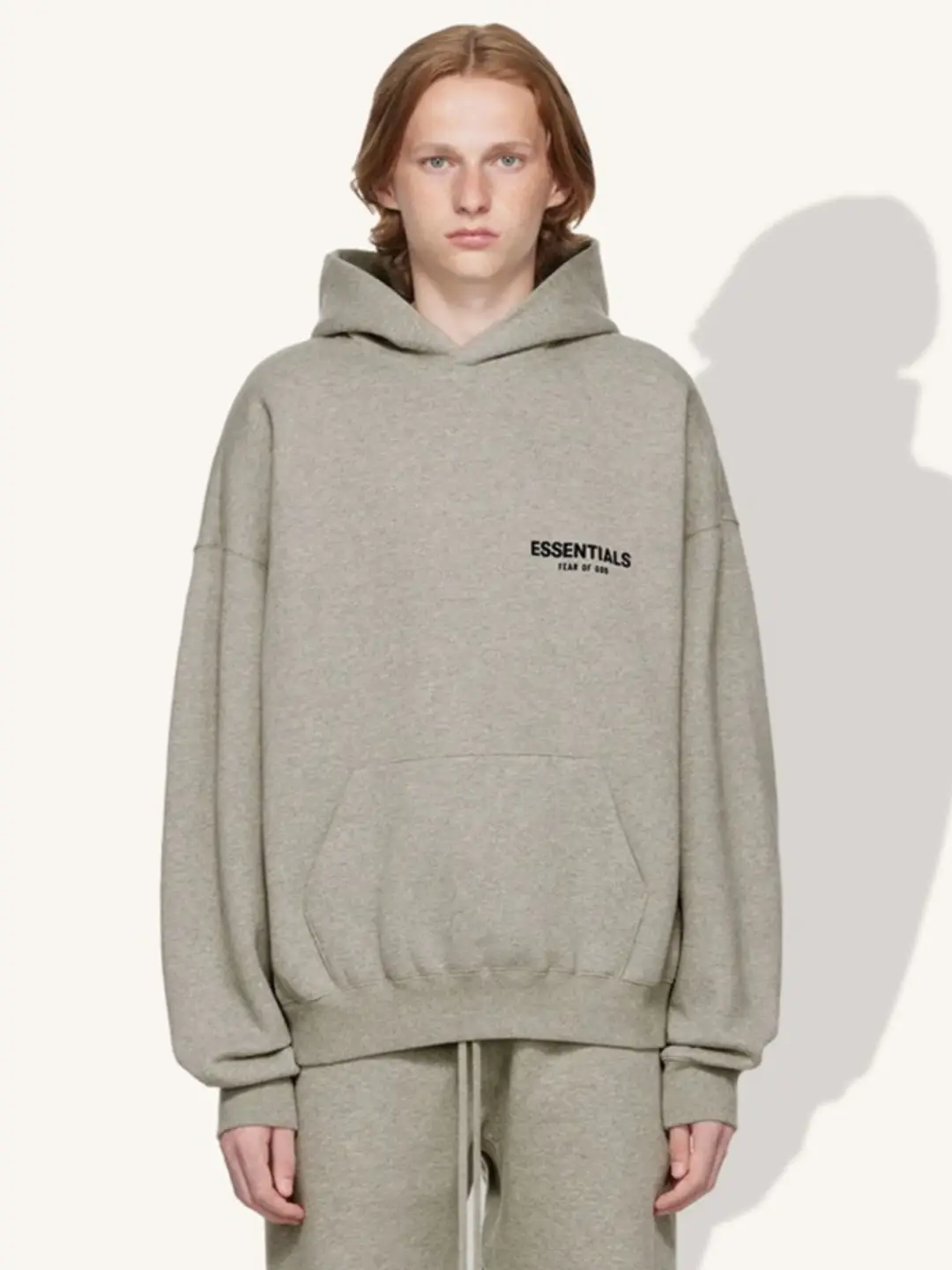 Essentials Official Flagship Store Fog Flocking Fashion Minimalist Fleece-lined Hoodies Sweatshirt Men and Women Fall and winter Styles