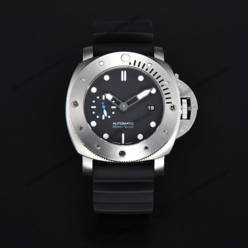 Panerai Stealth Pam Stainless Steel Strap Fully Automatic Mechanical Men's Watch Foreign Trade Aliexpress Hot Sale Foto QC de 1688 na Qualit.ly