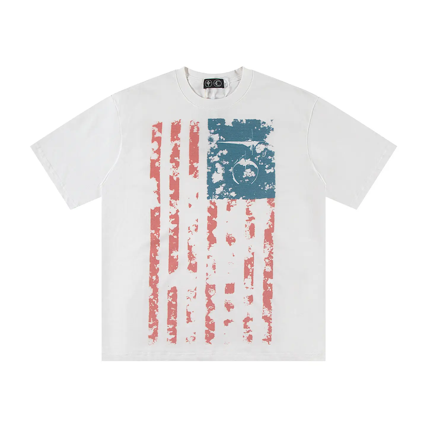 Thugclub Club Trend ins Niche Design 2025 New Short-Sleeved T-Shirt Spring and Summer Couple Round Neck Top