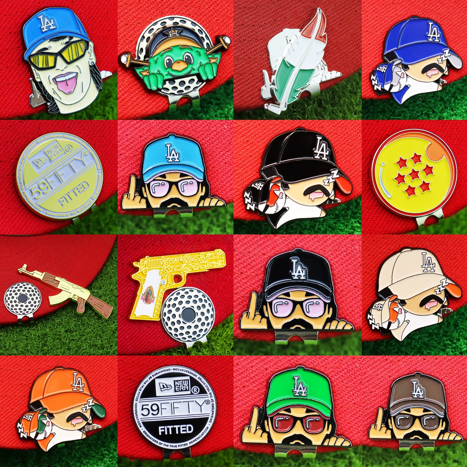 Golf Ball Marker Hat Clip