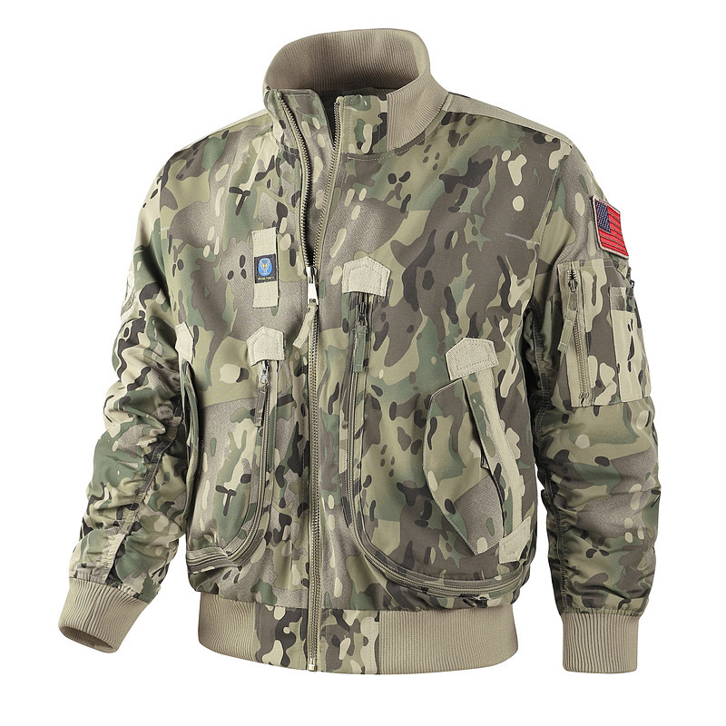 Autumn 2024 New Aviator Top Korean Fashionable Workwear Casual Jacket Men's Jacket Spring and Autumn Baseball Suit