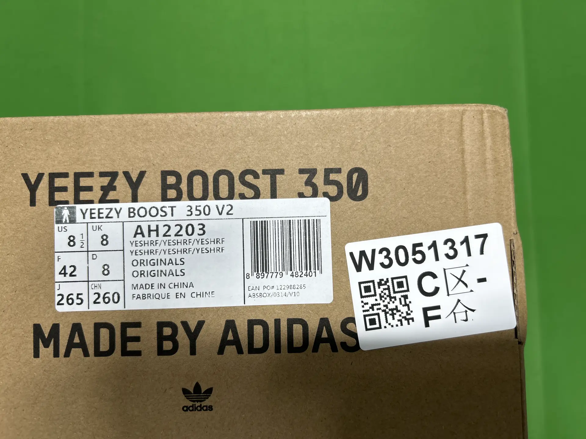 Adidas Yeezy Boost 350 V2 AH2203