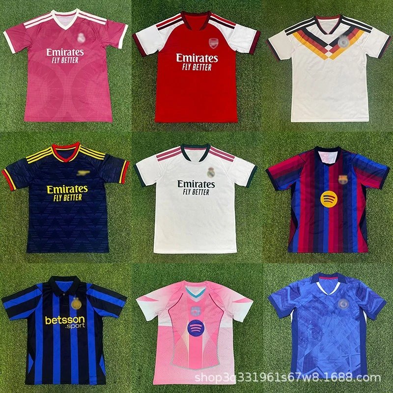 Football Jerseys 25 26 England Arsenal Real Madrid