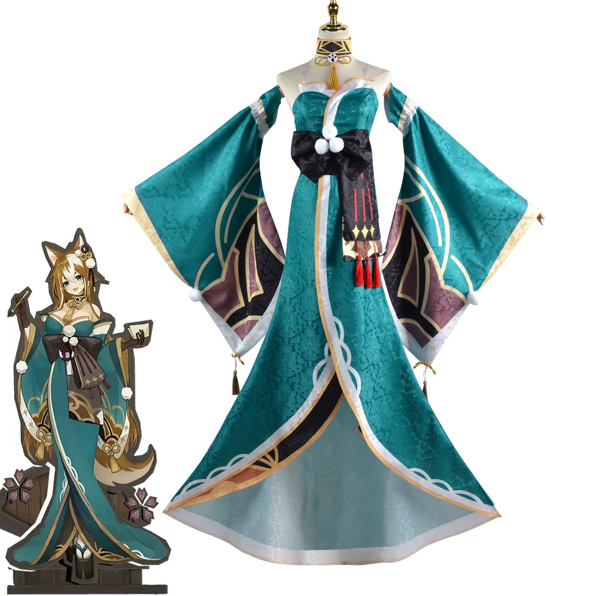 Beishui trade original god cos clothing wulang sex turn dark pattern miss shina cosplay animation secondary clothing