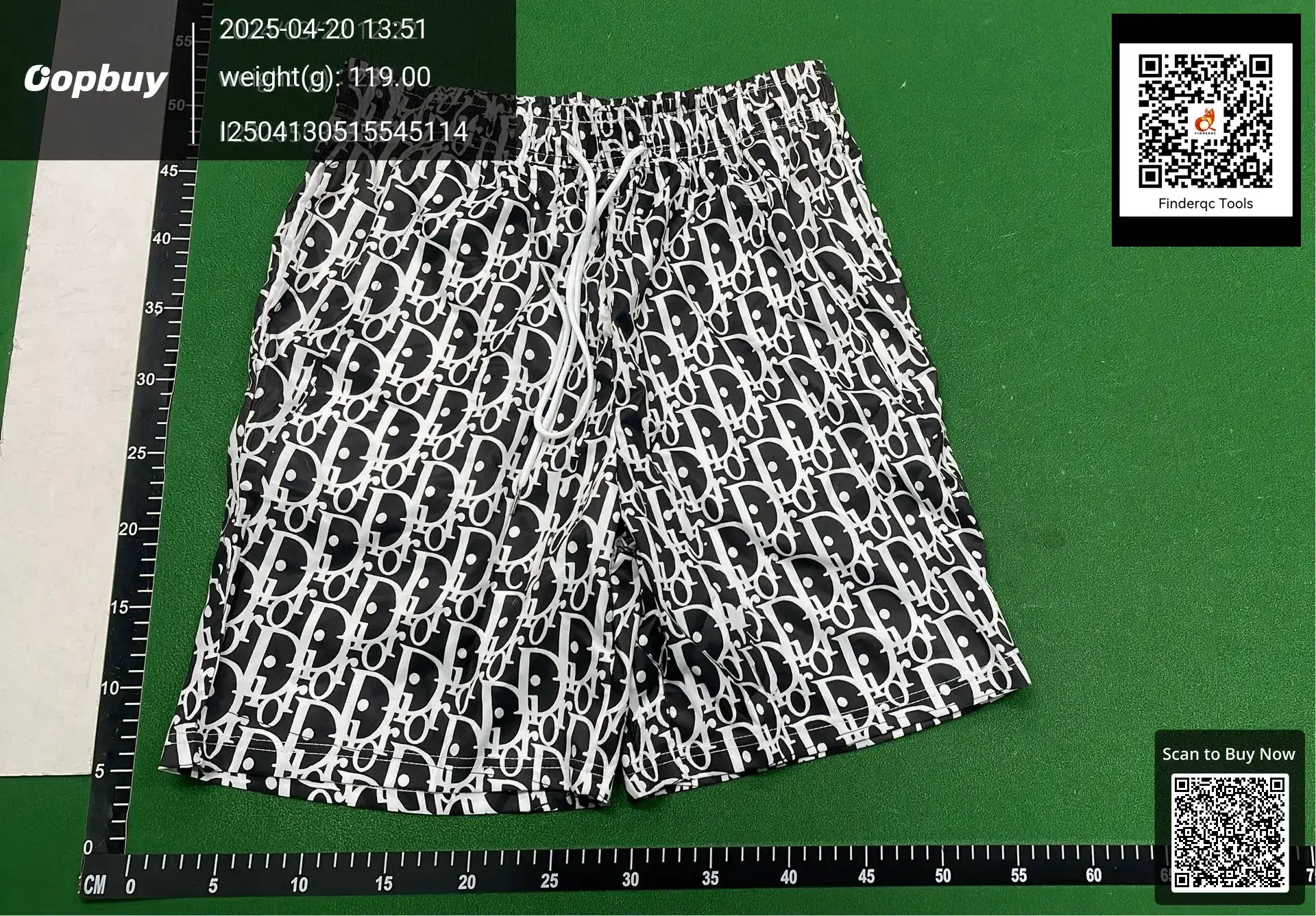 Cross-border Dijia wholesale tide brand foreign trade couples woven quick-drying shorts tide brand elastic casual pants a generation of hair