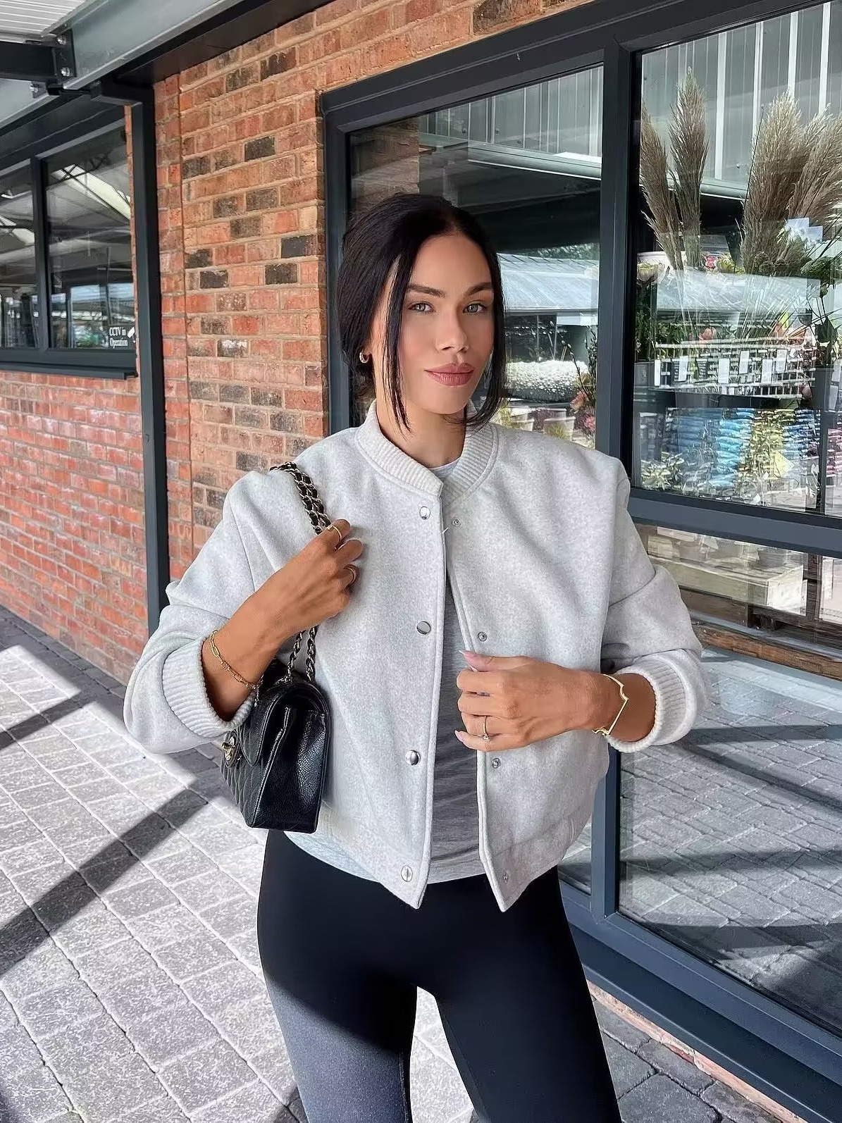 Cross-Border Women's Clothing 2026 Autumn and Winter New Style Women's Long-Sleeved Soft Short Bomber Jacket with Lining