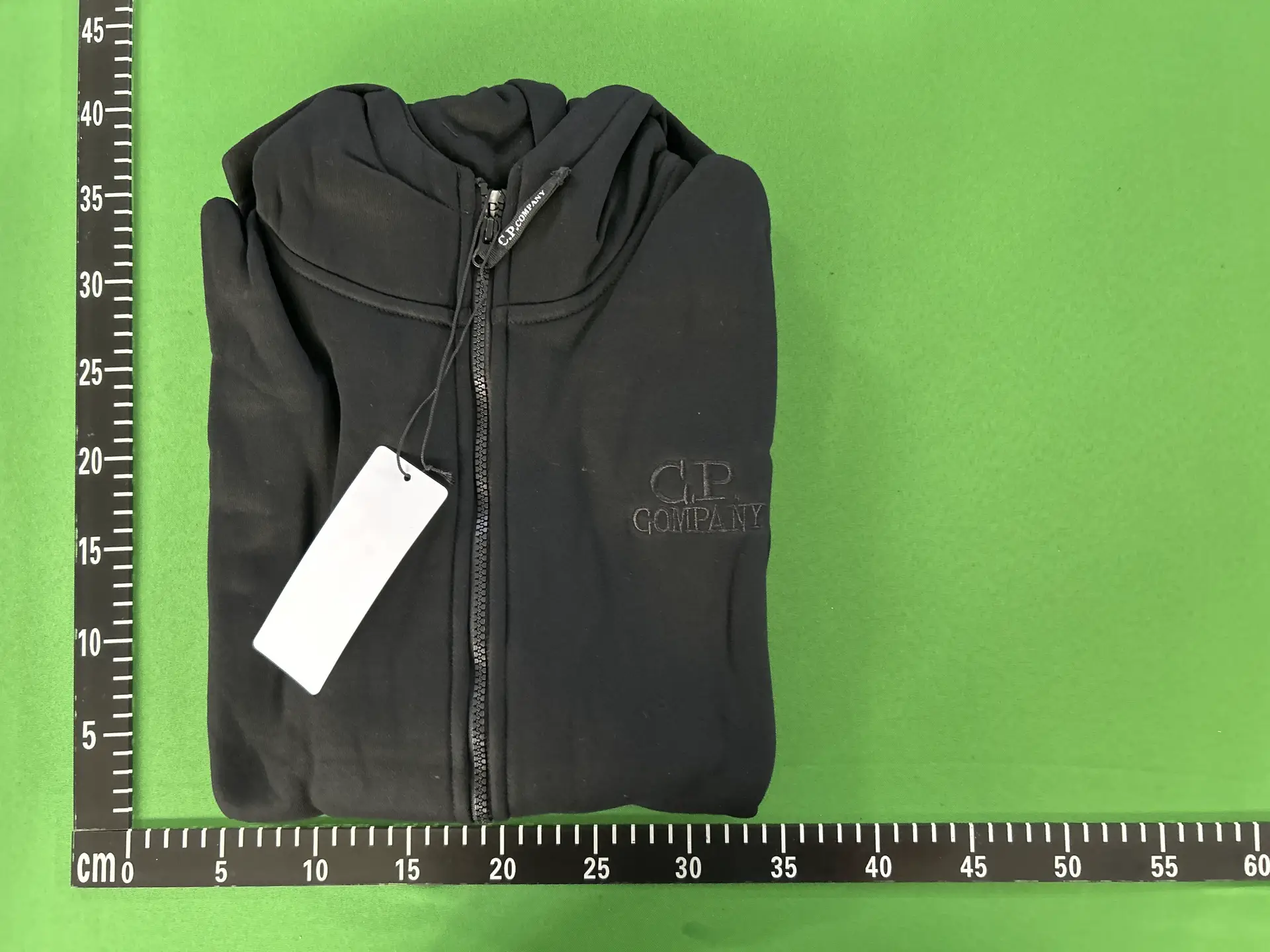C.P. Company Black Zip Hoodie