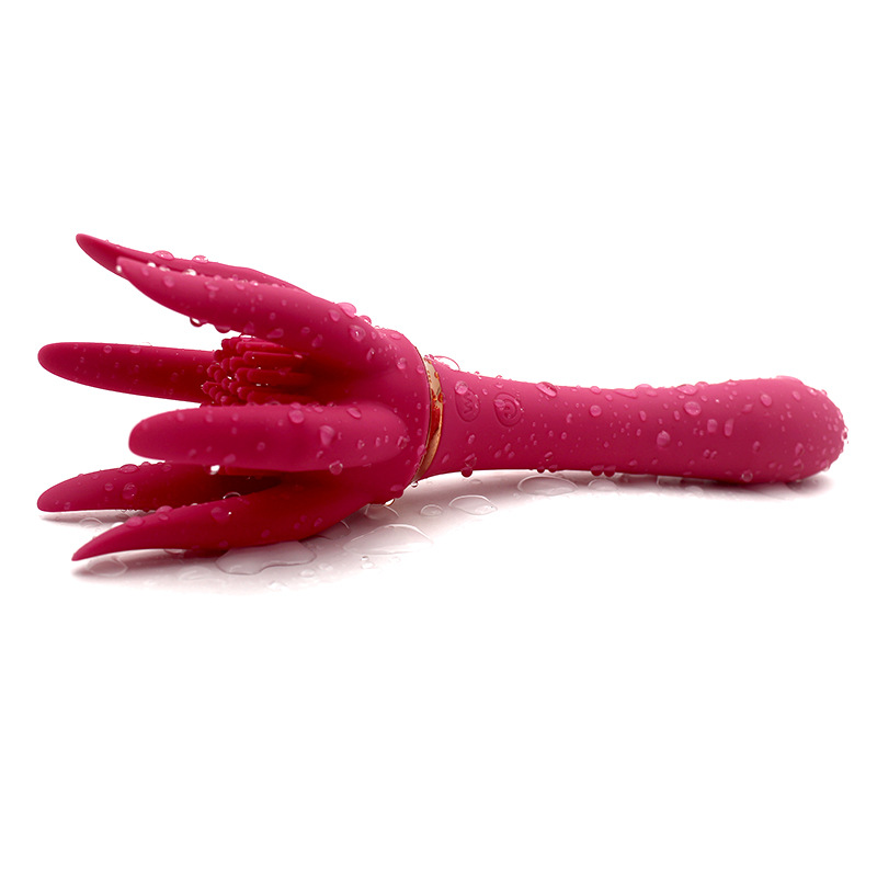 Amazon's New Product: Frequency-Changing Female Handle Massager with Octopus Tentacles for Breast Stimulation and Vibration, Silicone Breast Stimulation Massage Stick