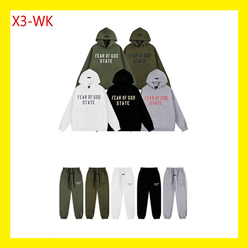 Hs-F Autumn and Winter Series] European and American Retro Washed Distressed Portrait Hoodie Sweatshirt Long Sleeve Pants Jacket Set