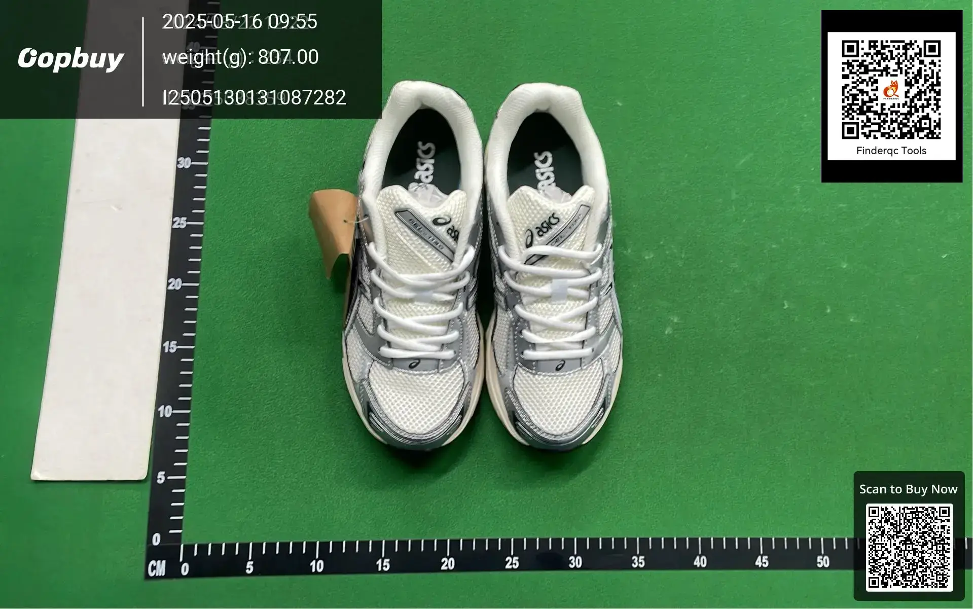 Putian Shoes Arthur Gel-1130 Retro Light Gray Flat Heel Casual Shock Absorbing Wear-Resistant Breathable Low-Top Running Shoes