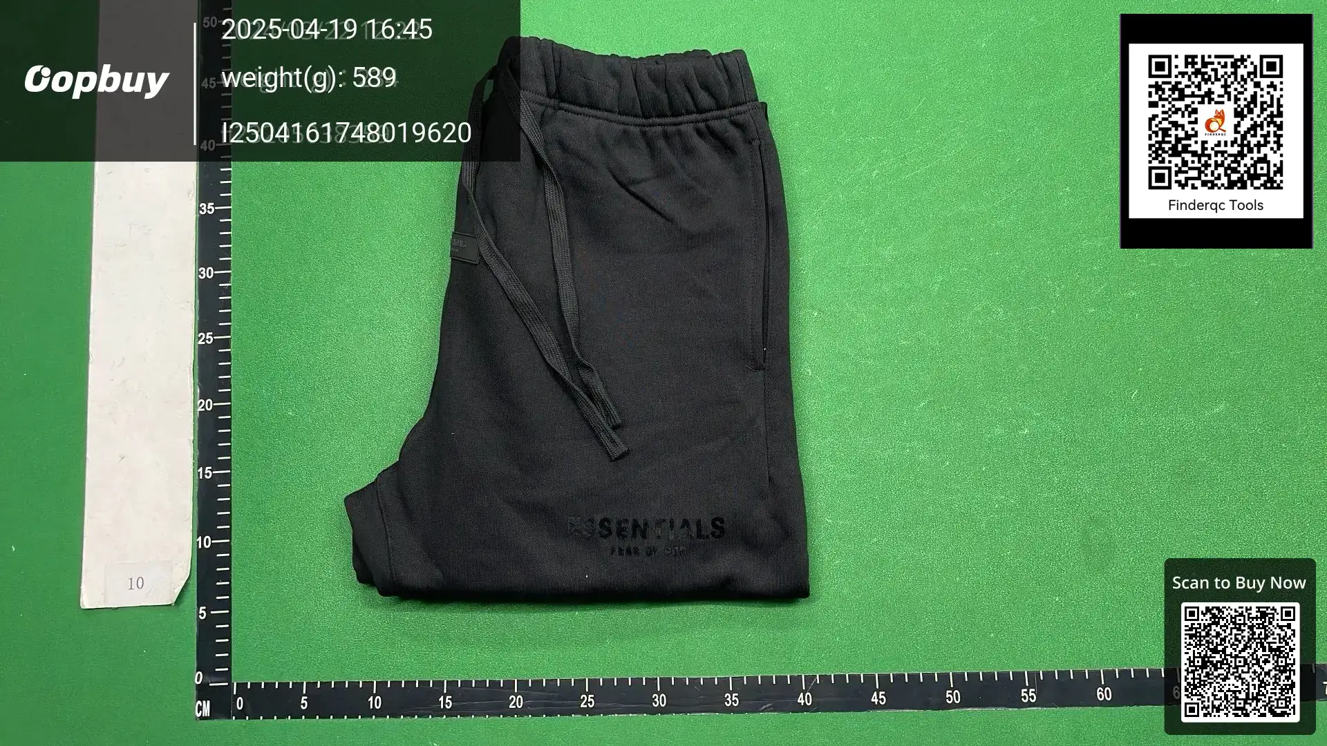 Essentials Fear of God sweatpants black