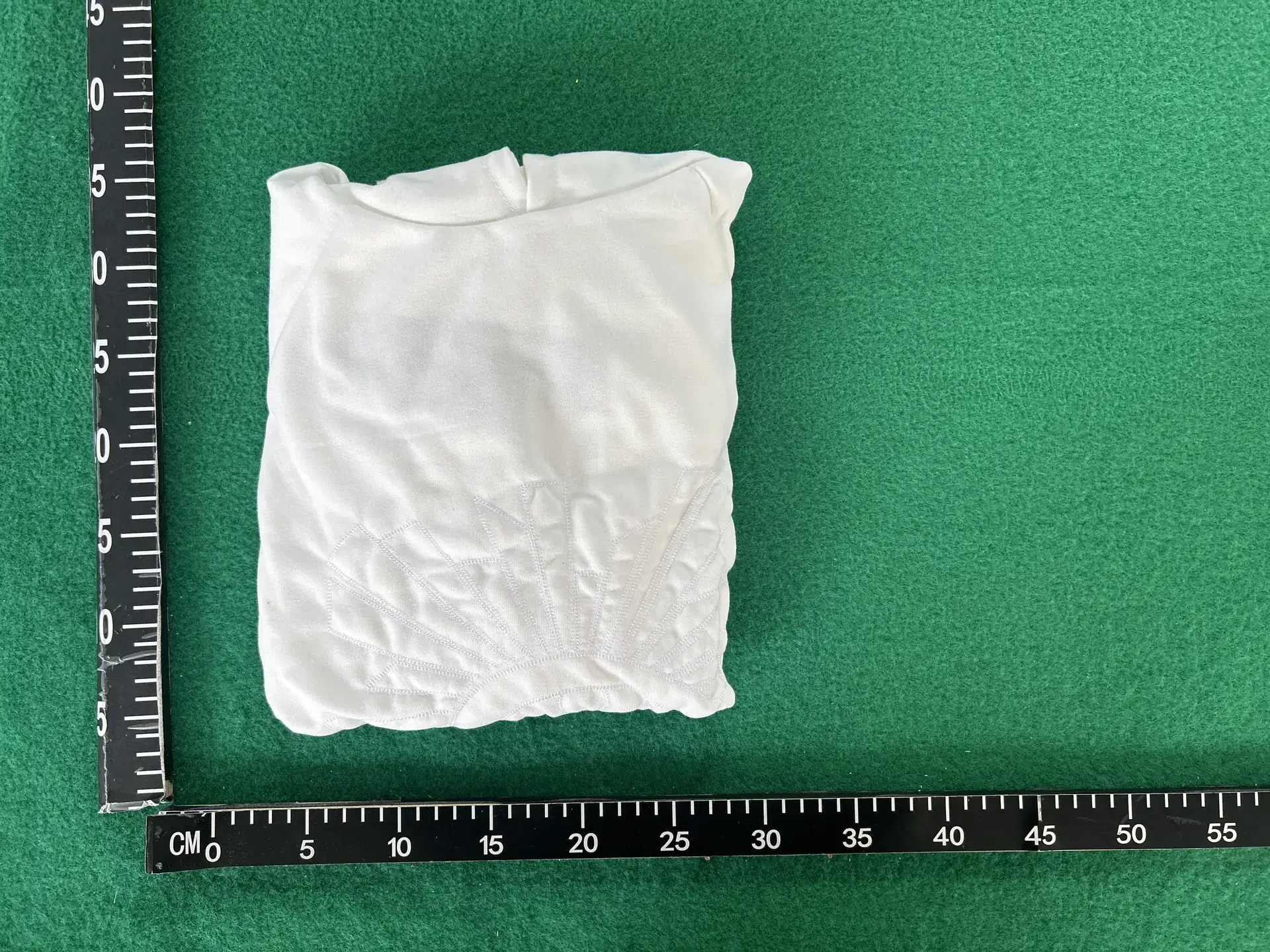 White Embroidered Hoodie
