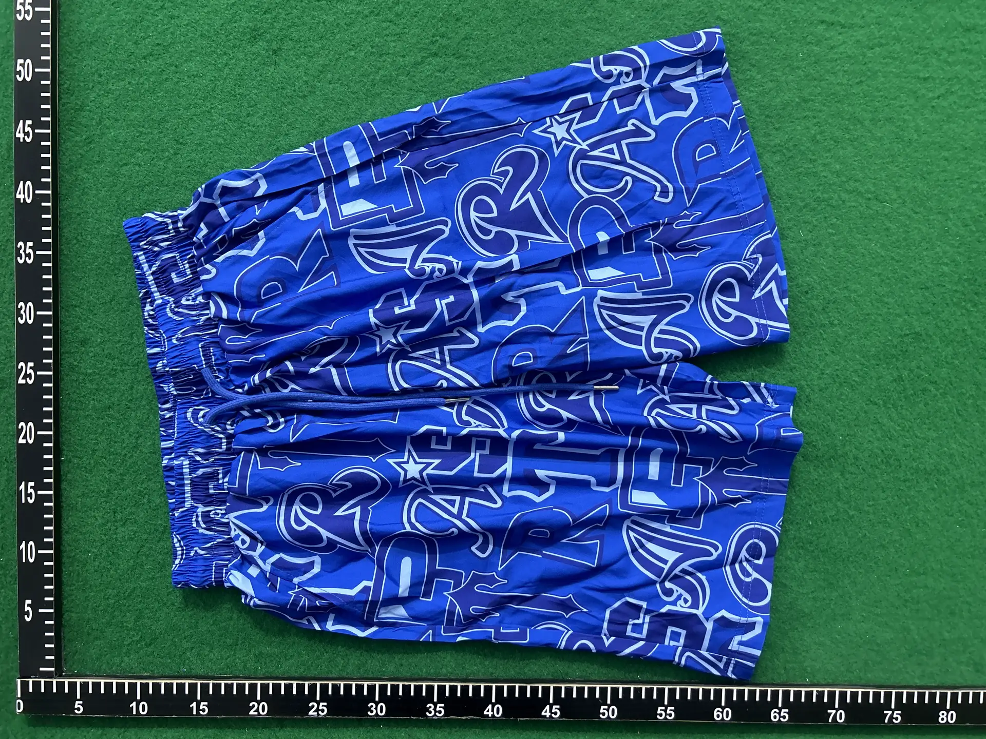 Pu Denim Shorts Am Trendy Street Style American Denim Shorts American Popular Hot Chicken Print Rhinestone Washed Men's Pants