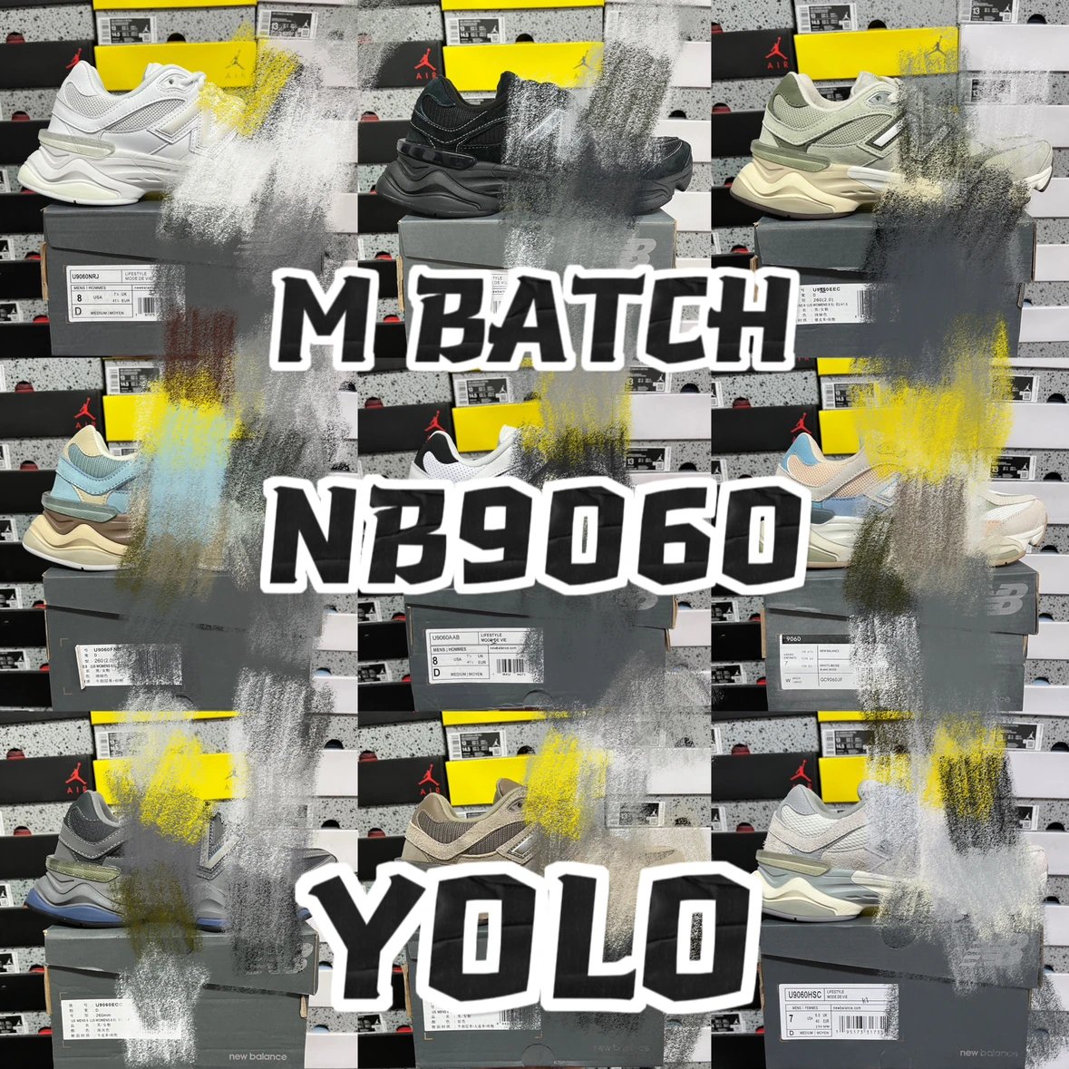 [M Version] Link1 NB9060 Colorway Collection – The Highest-Quality Link1 on the Market Foto QC de WEIDIAN na Qualit.ly