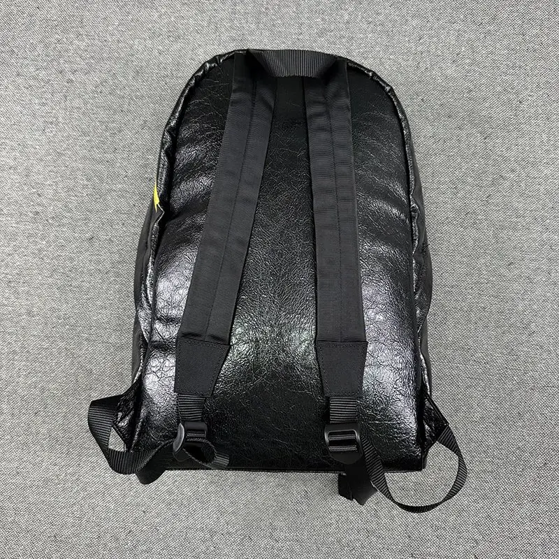 24FW Explorer Color printed logo leather backpack