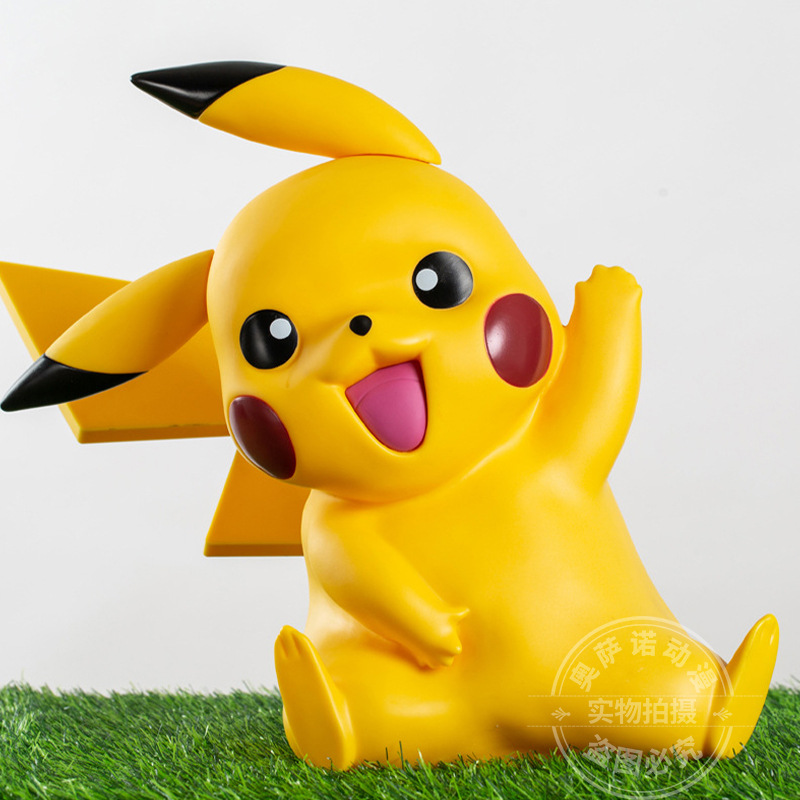 Magical Series Super High Quality Pikachu 1:1 Magical Series Gk Hand Model Home Furnishings Anime Statue
