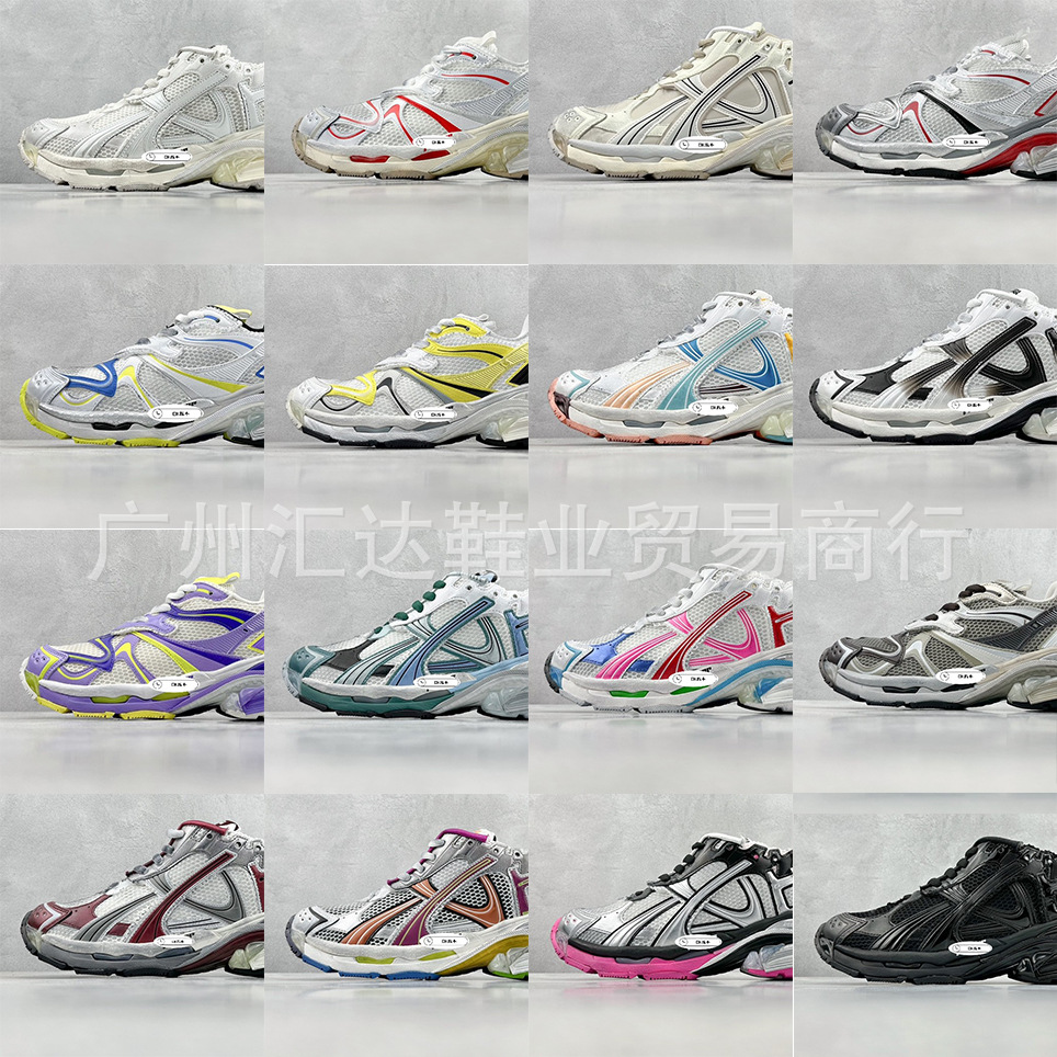 Ok Version Pure Original Bajia 7Th Generation Runner Destruction Style Handmade Old Retro Dad Shoes Casual Sports Adult