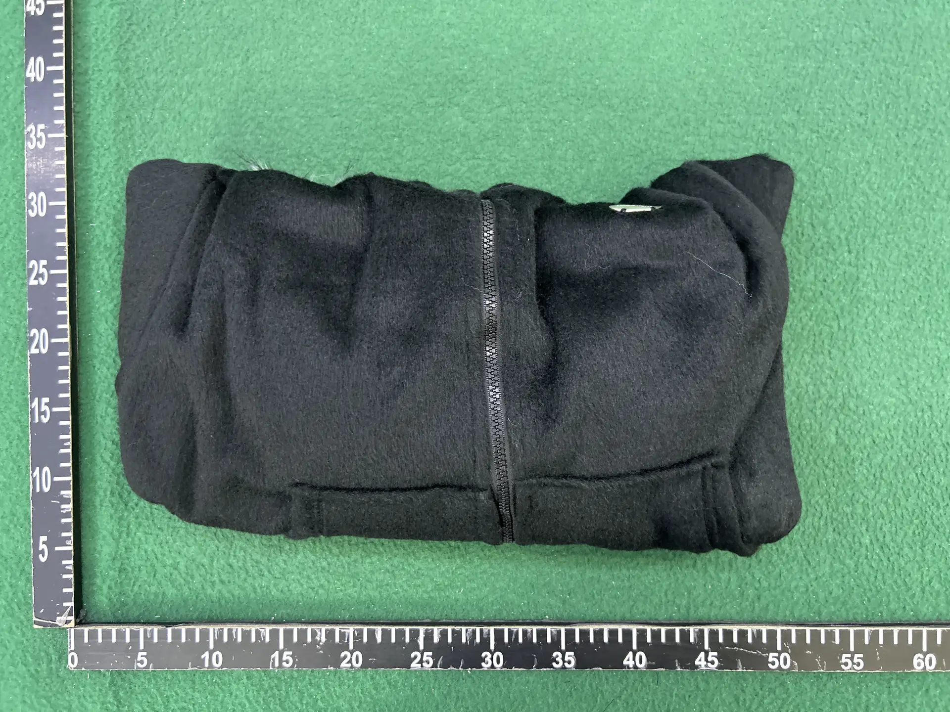 BTSG niche vintage like mink fur collar short embroidered hooded sweatshirt American Cleanfit slim fit zipper jacket