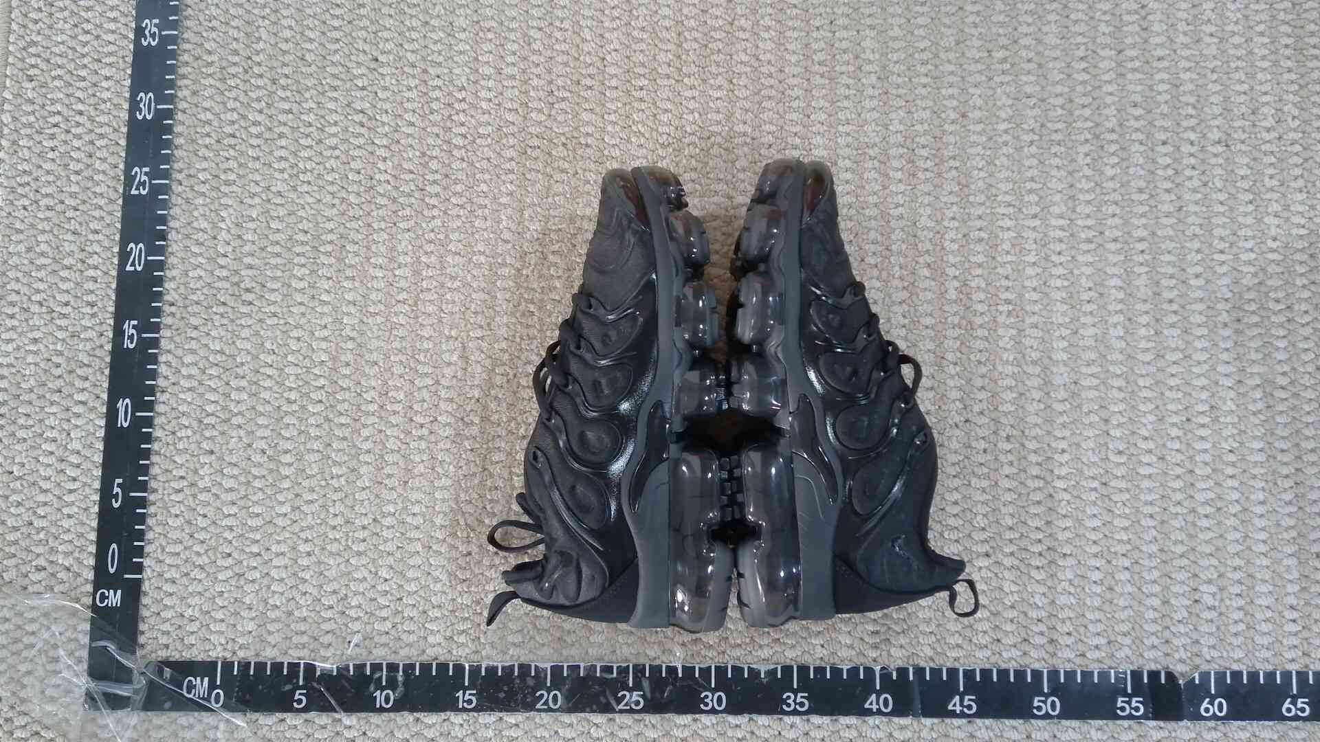 Nike Air VaporMax Plus Black Men's Running Shoes QC
