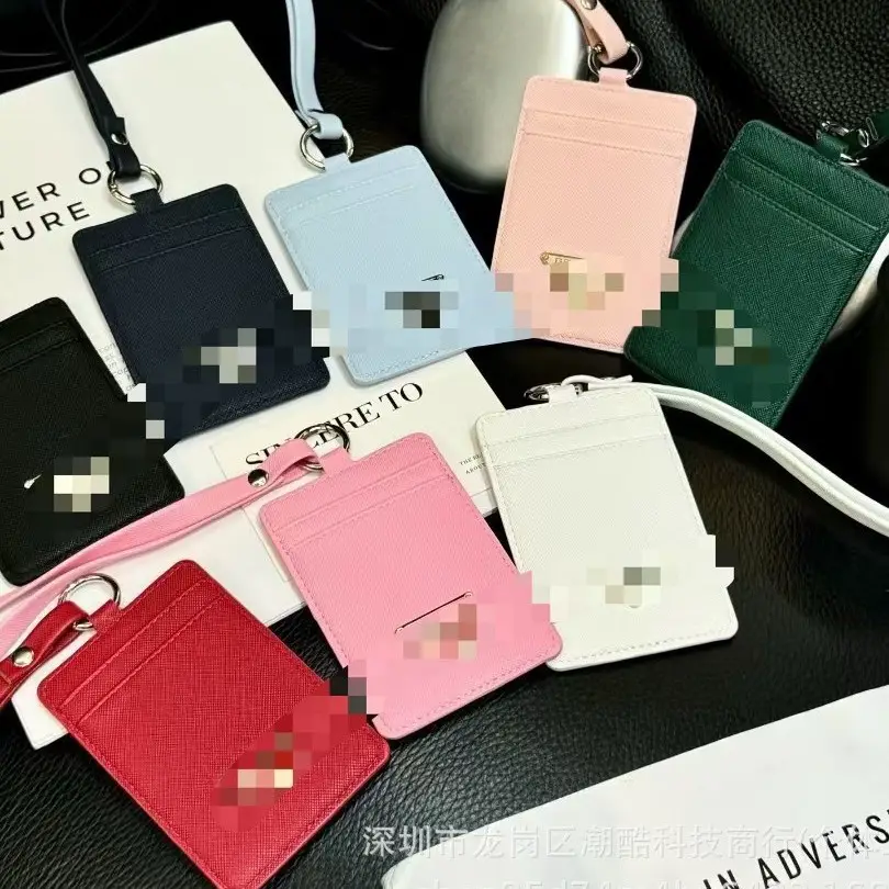 2025 European and American Cross-Border Spot Supply Macaron Color Pu Leather Small Wallet Women's Id Pula Work Card Trend