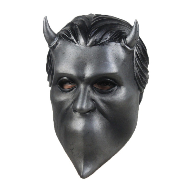 Independent station Ghost B.C Nameless Ghoul band mask Halloween Cosplay props latex headgear