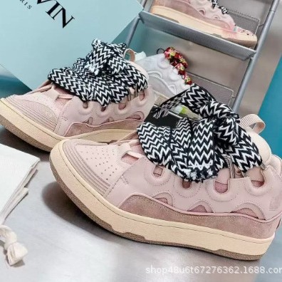 Specially Designed for European and American Dopamine Men's and Women's Shoes, New Trendy Shoes, Genuine Leather Splicing, Retro Outdoor Casual Sports Shoes, Bread Shoes QC-Foto von 1688 auf Qualit.ly