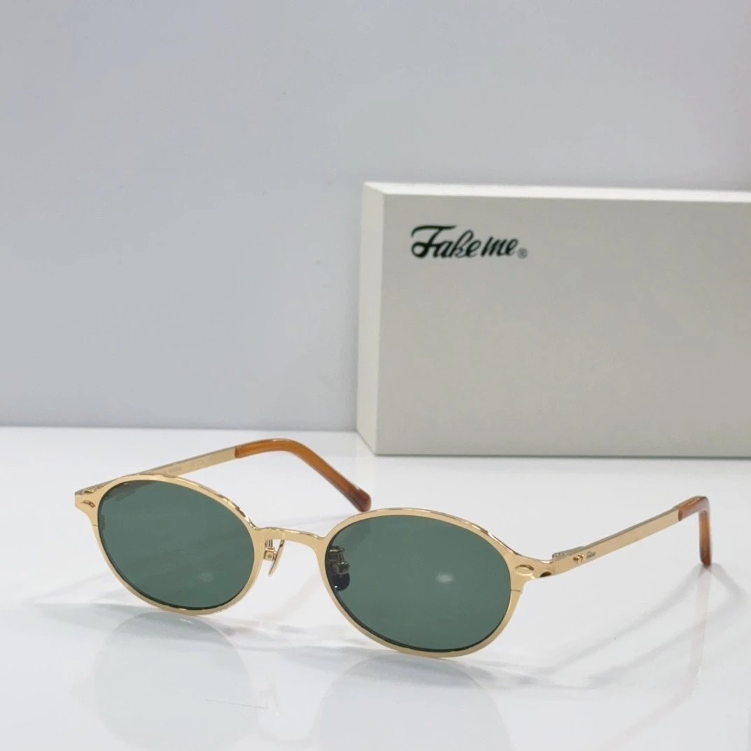 FAKEME sunglasses sunglasses core.mbk new round frame optical myopia glasses frame glasses frameˇ SIZE:52 ports 20-147 pure titanium️️