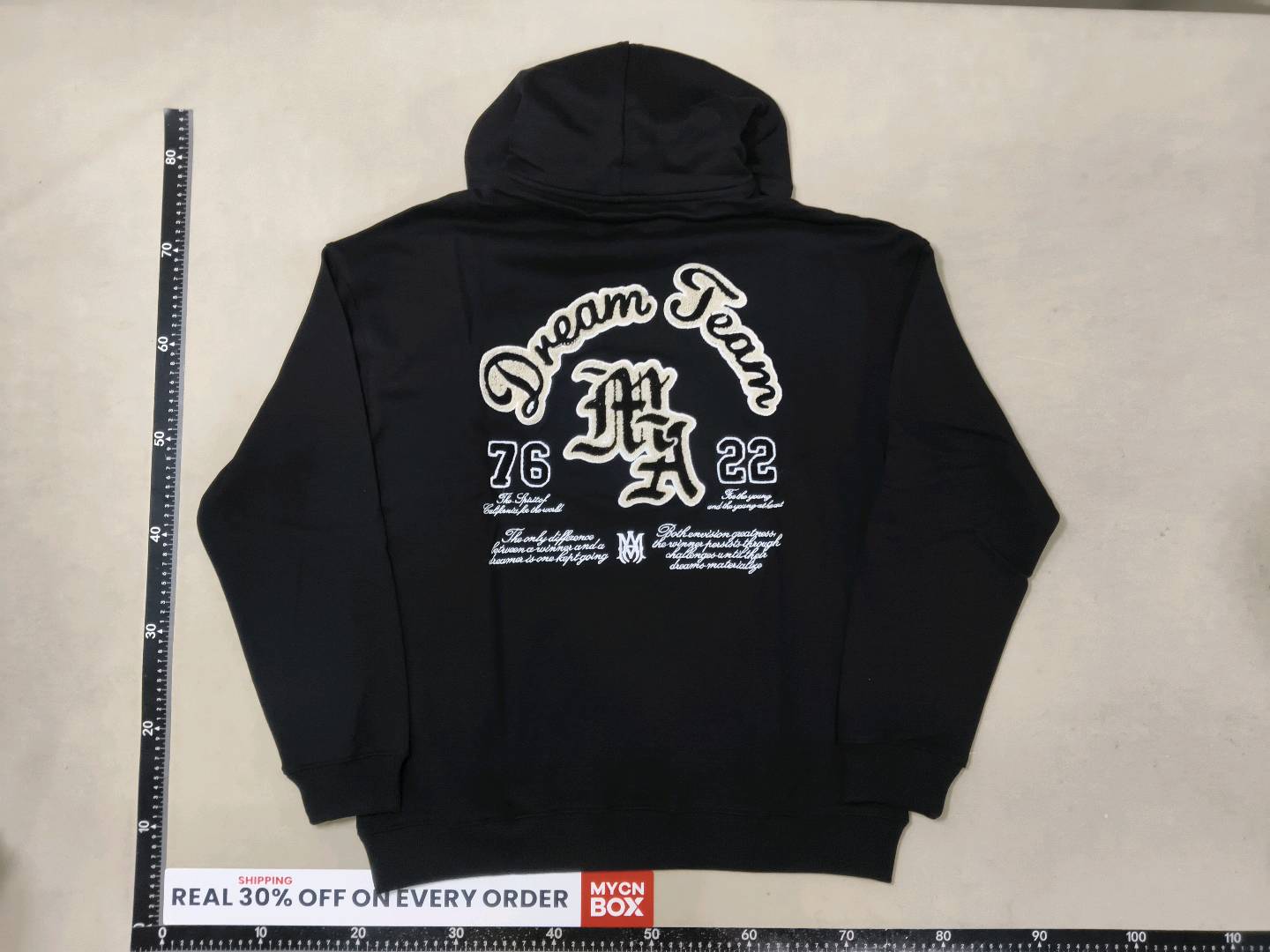 Fog Trendy Brand Amir1 Sweatshirt with Cracked Letter Logo, Splatter Paint Graffiti Embroidery Hoodie, Couple's Matching Jacket QC