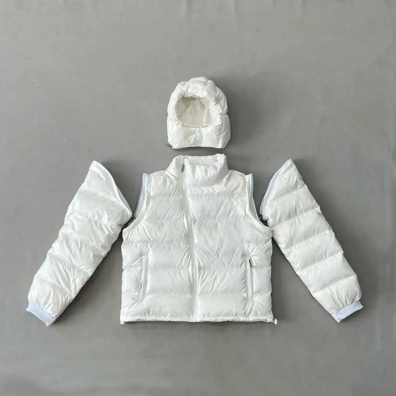 Camouflage Detachable Down Jacket