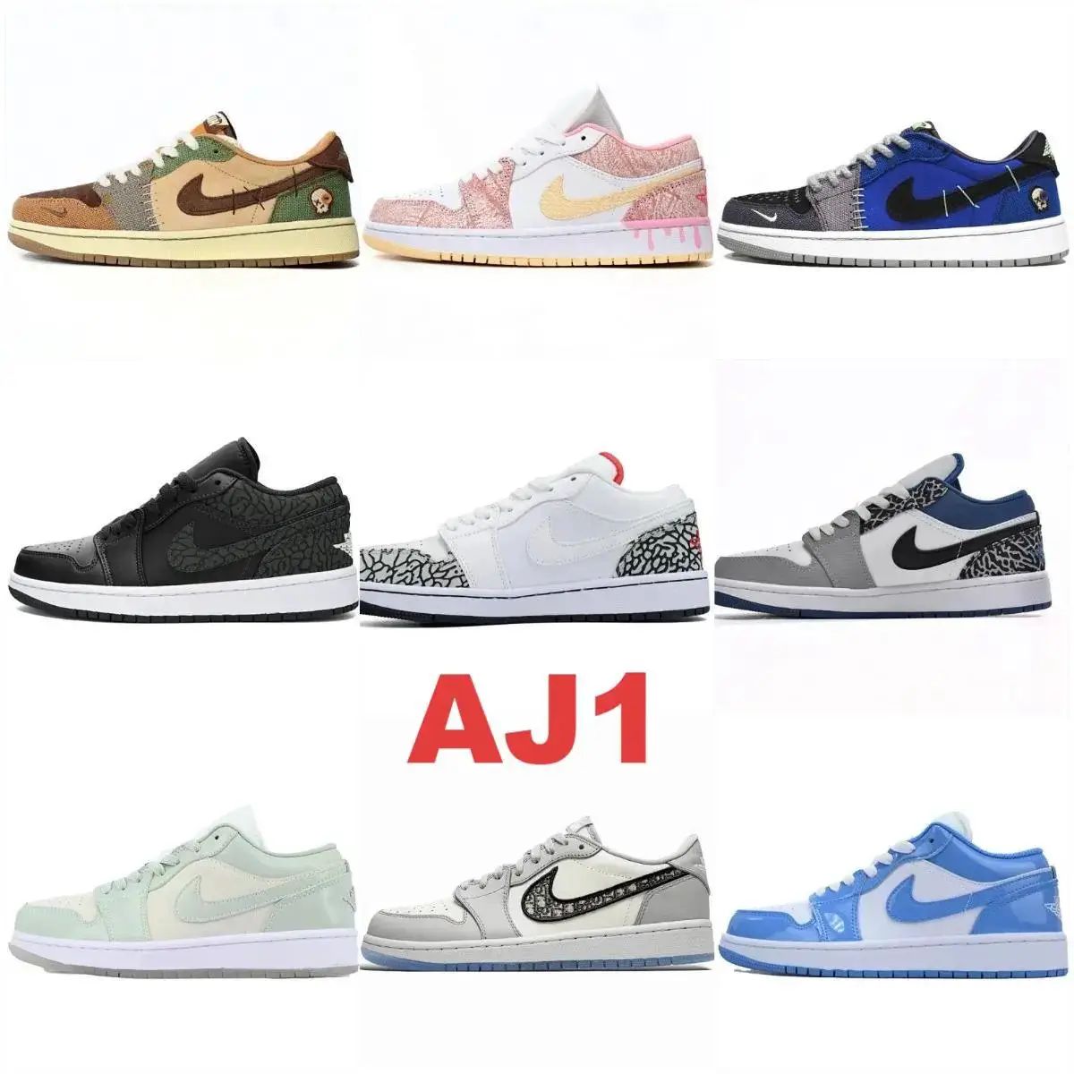 J * 1 Low - Cut Styles (1),(2 have other colors)