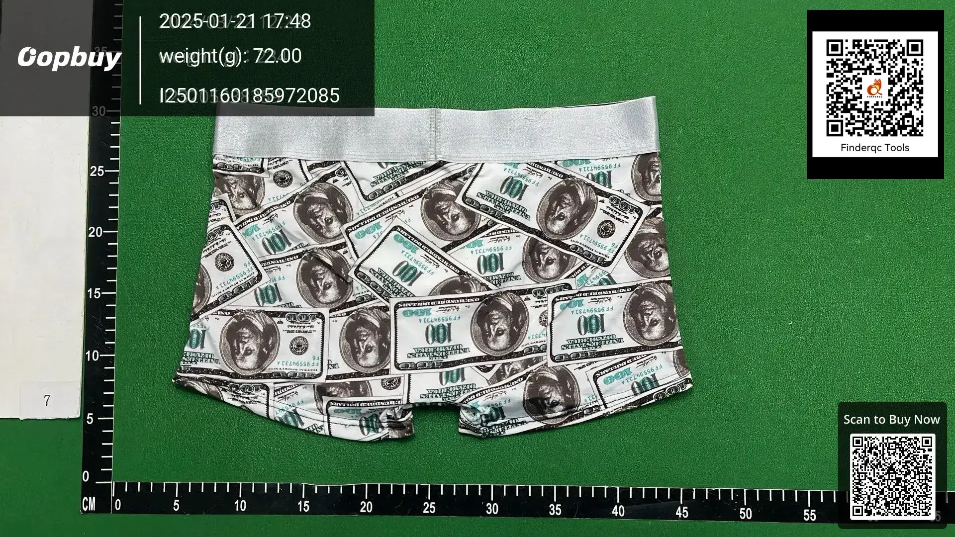 Foreign trade AliExpress popular fashion brand men's boxer shorts ice silk printing men's underwear four-angle pants breathable short pants