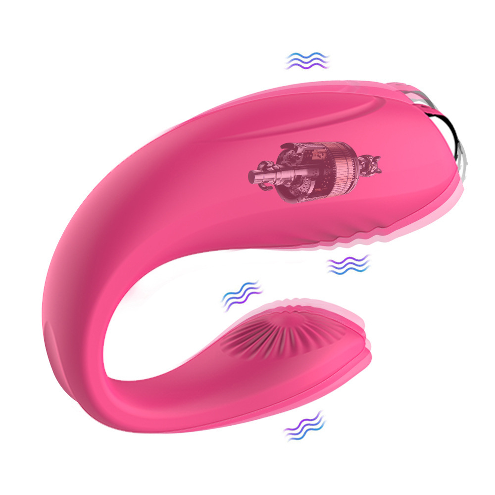 Cross-Border Yuna 4Th Generation U-Shaped Wearable 10-Frequency Vibrating Female Teaser Sexy  Adult Products Wholesale Delivery