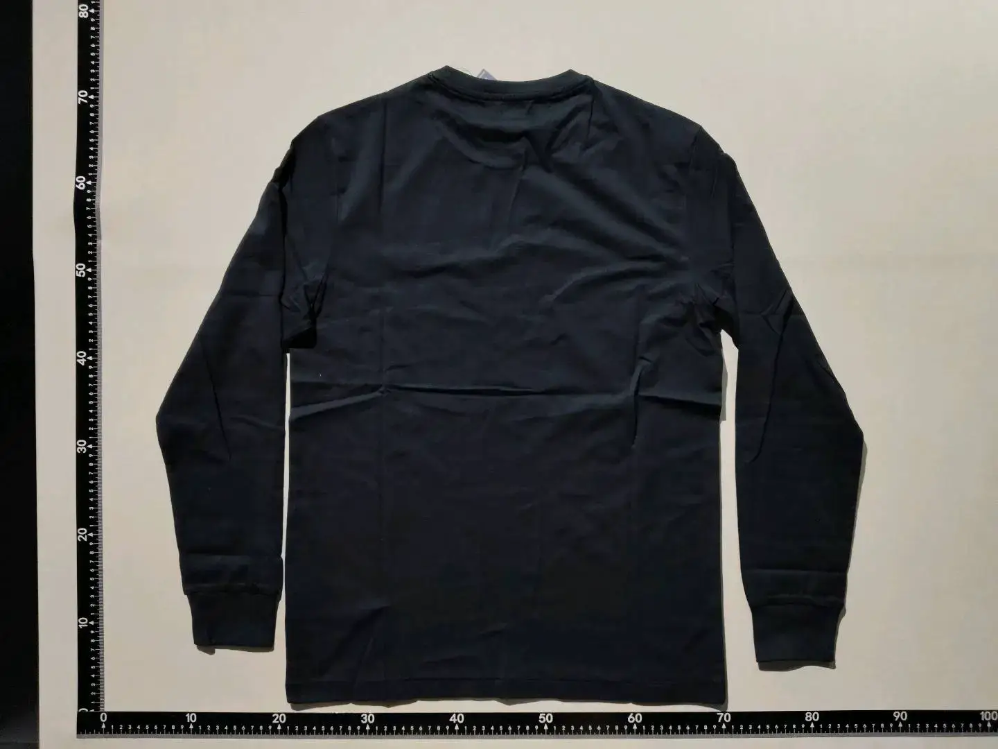 Easiest for Match Basic Classic Pure Cotton Long-Sleeved Bottoming T-Shirt Round Neck Loose American Pony Embroider Lazy Style Male and Female Couple